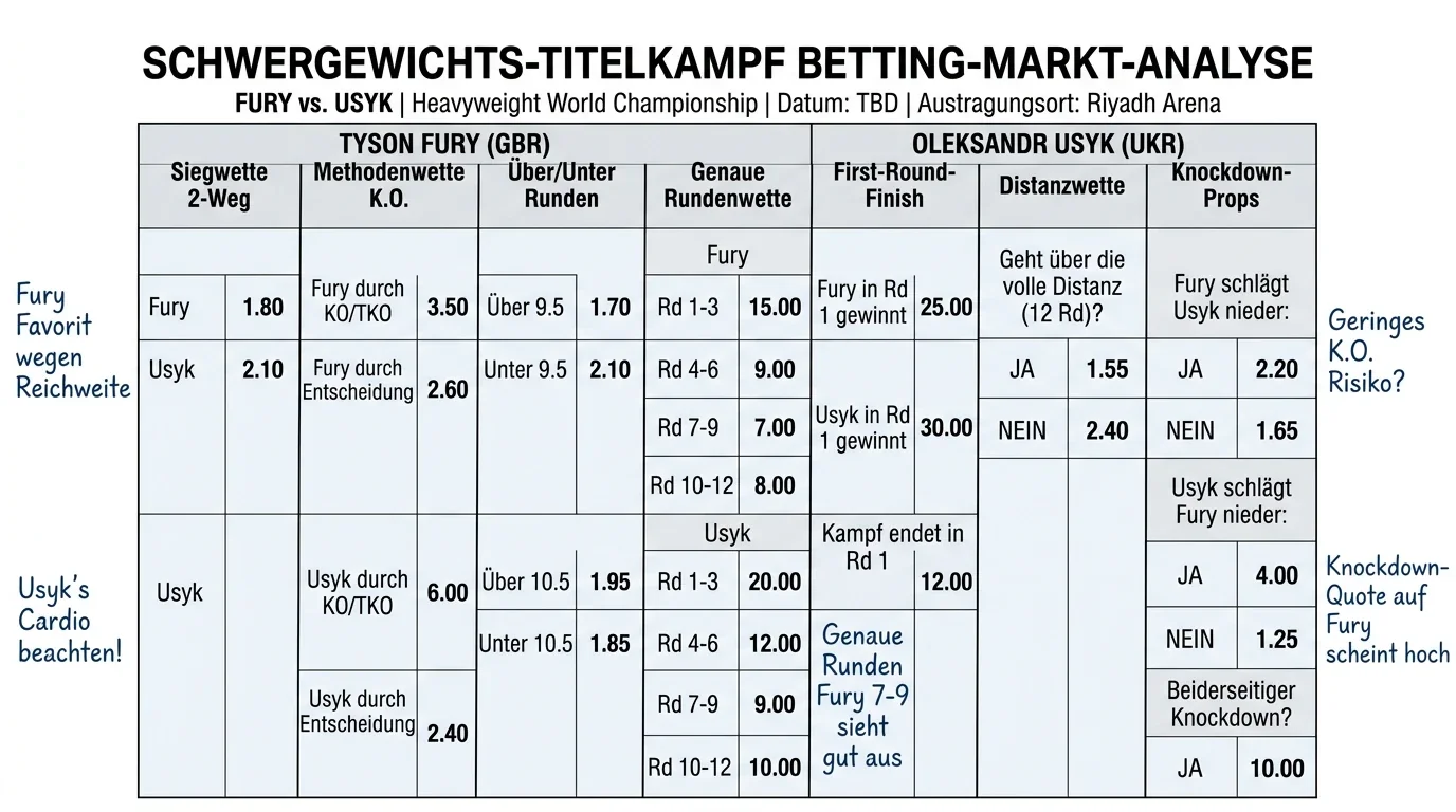 Bet365 Boxen Markttiefe pro Kampf – über 30 Wettmärkte für WM-Kämpfe inklusive Rundenwette und Methodenwette
