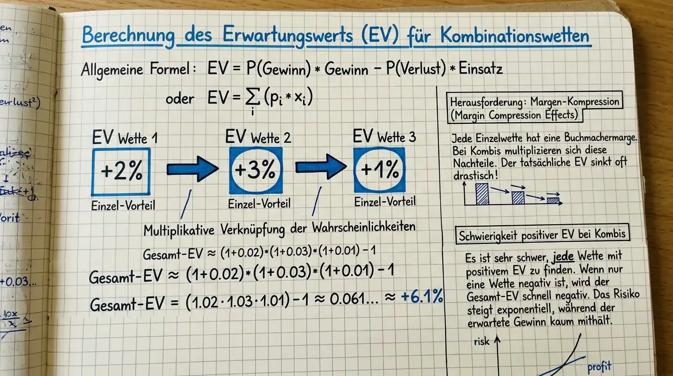 Expected Value bei Boxen-Kombiwetten – Berechnung und Bedingungen für einen positiven Gesamterwartungswert