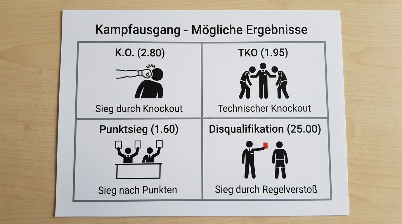 Method of Victory Boxen – Übersicht aller Wettoptionen K.O., TKO, Punktsieg und Disqualifikation