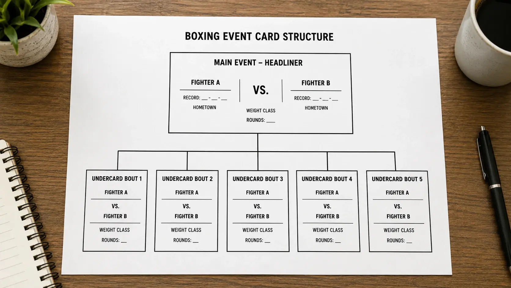 Übersicht Undercard Boxkampf-Märkte – wenige Wettoptionen mit hohem Informationspotenzial
