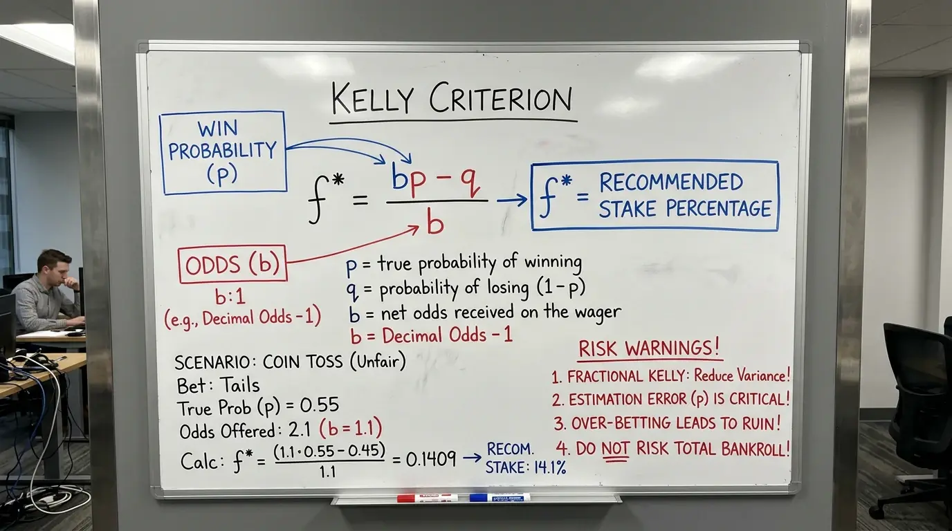 Das Kelly-Kriterium für Boxwetten – Formel und Anwendungsbeispiel mit Quote und Eintrittswahrscheinlichkeit