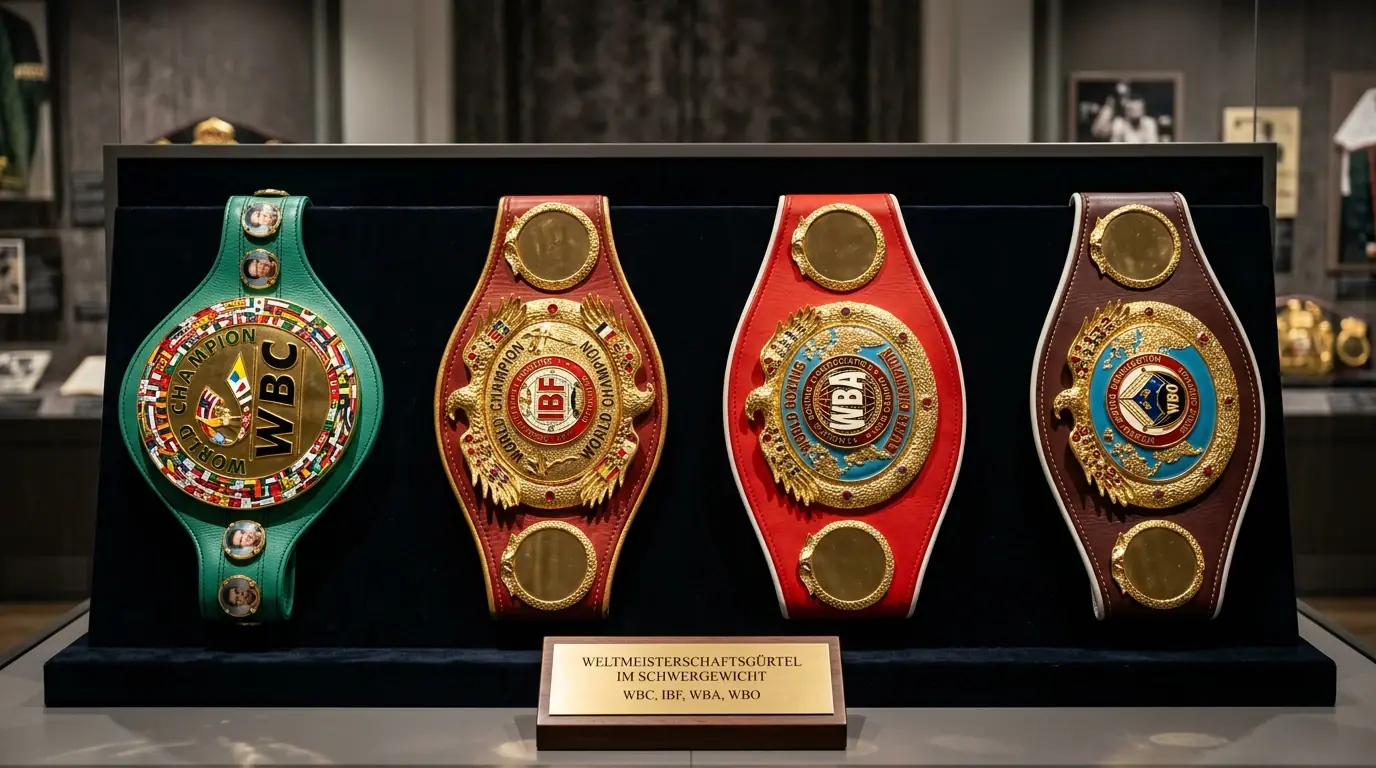 Schwergewicht Titelgürtel WBC IBF WBA WBO Wettmarkt Boxen 2026